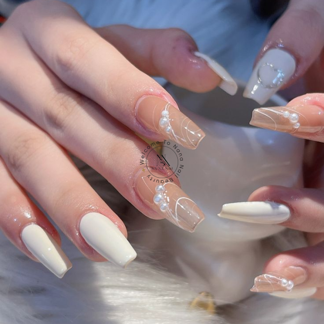 Sơn gel (vẽ hoạ tiết đơn giản)